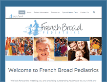 Tablet Screenshot of frenchbroadpeds.com